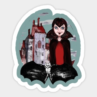 Mavis the Transylvania Sticker